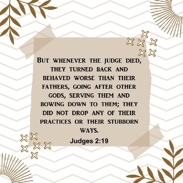 Judges 2:19
